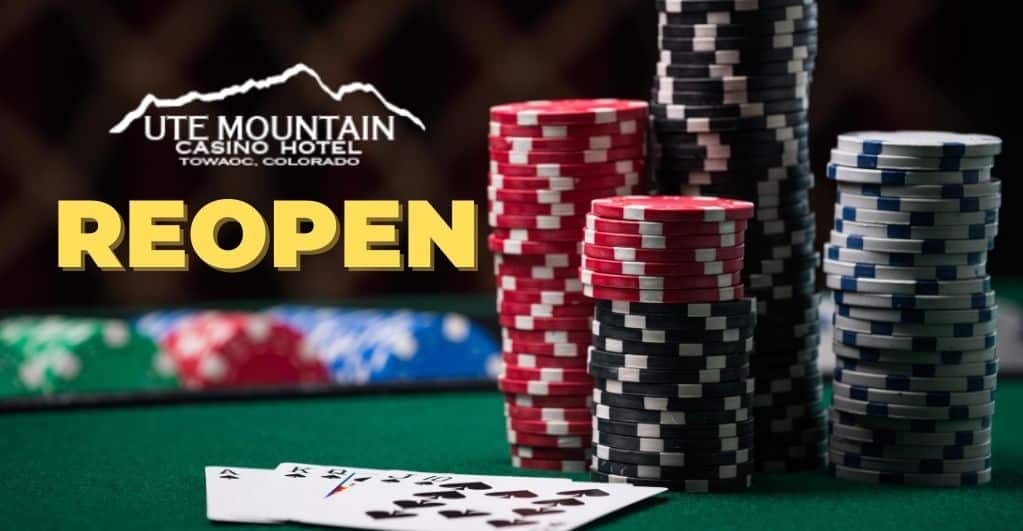 The Ute Mountain Casino and Hotel in Towaoc reopens after a consistent five-month-long lockdown; the Casino has resumed it from August 20, 2020.